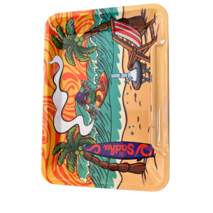 BANDEJA EM METAL SADHU C/ AREA P CIGARRO - Imagem 4